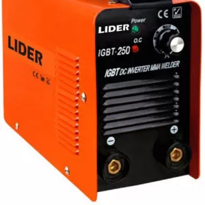 Сварочный аппарат инверторного типа  LIDER IGBT- 250 + подарок +достав