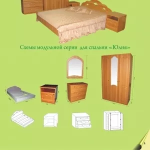 Спальная кровать Изабелла