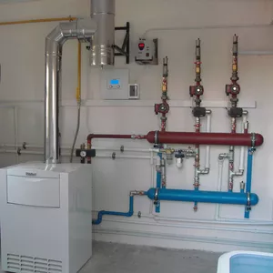 Монтаж систем отопления под ключ в Хотимске