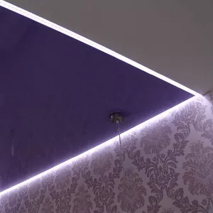 Парящие натяжные потолки с подсветкой в Могилеве