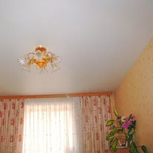 Натяжной потолок сатиновый с установкой в Могилеве