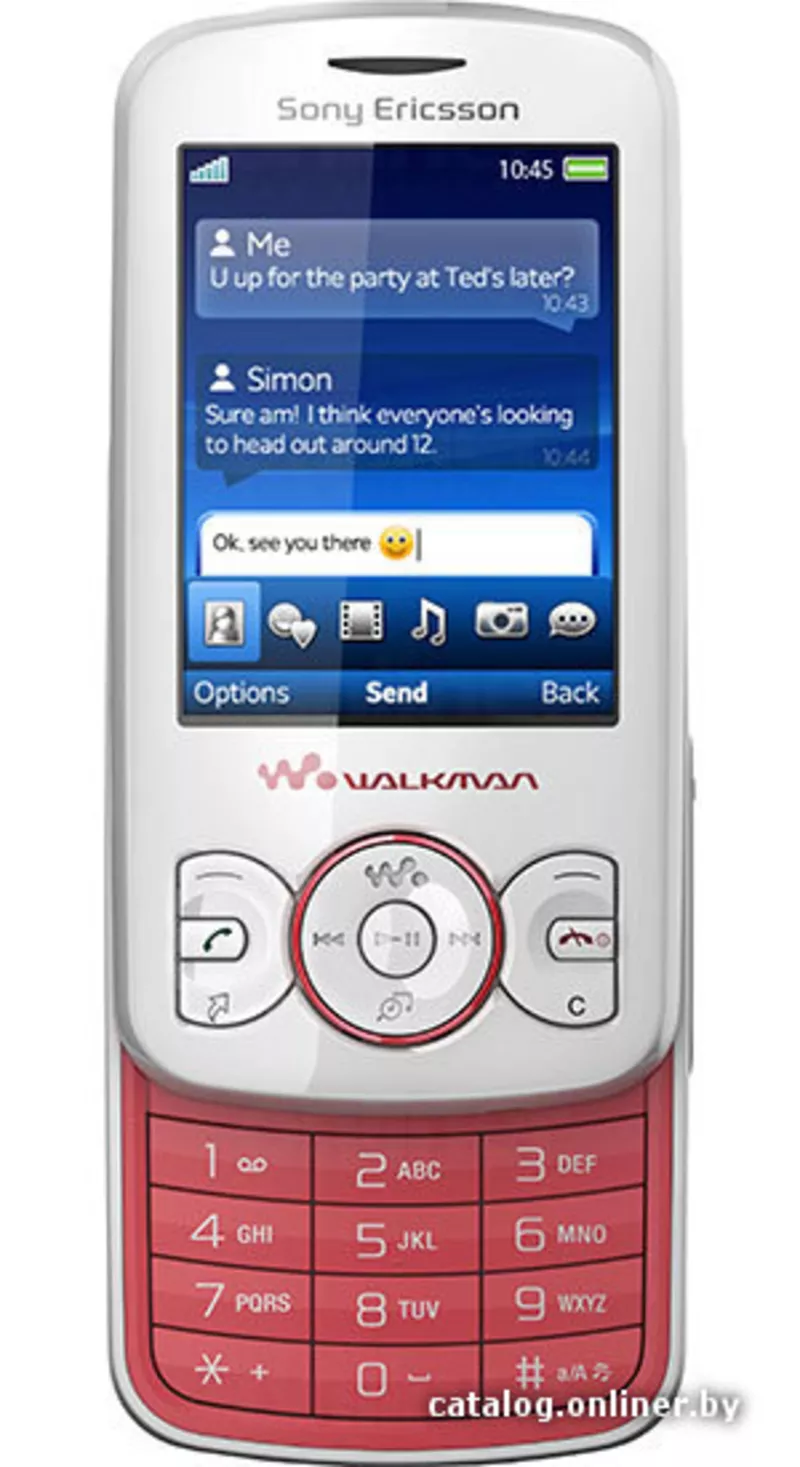 Продам розово- беленький телефон Sony Ericsson W100 Spiro!!! 3