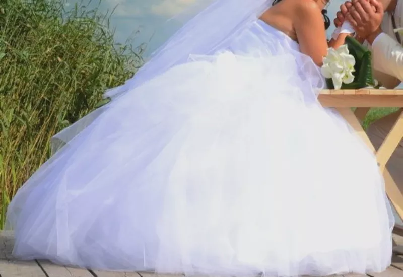 красивое свадебное платье 4