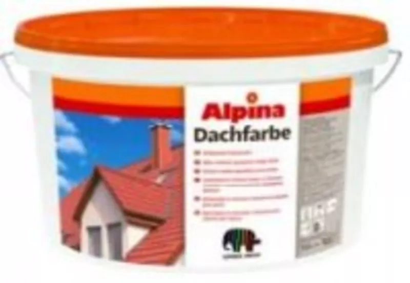 Alpina Dachfarbe Rot краска для крыш,  цвет красный