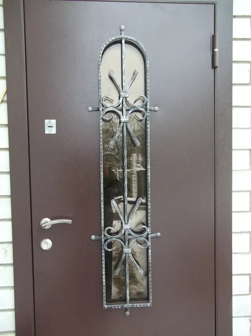 Входные двери утеплённые не стандарт цельно гнутые с установкой