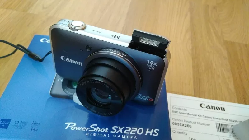 Продам фотоаппарат Canon PowerShot SX220 HS 